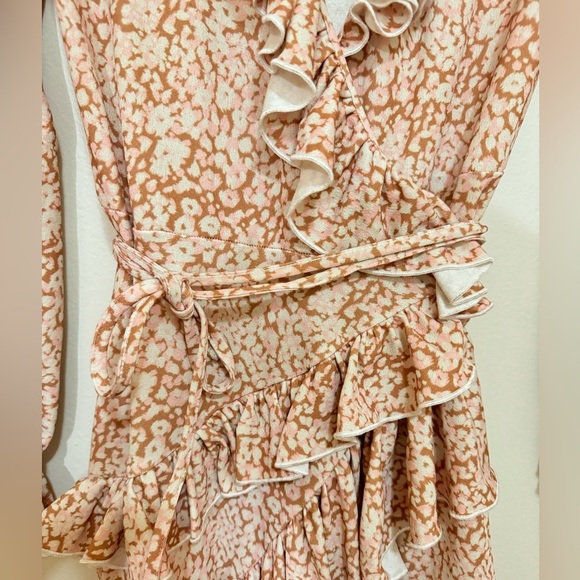 NWT Ted Baker Quinn printed wrap dress - Picture 7 of 11